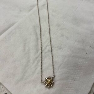 Tiffany & Co. Silver and Gold Jolly Beads Flower Necklace